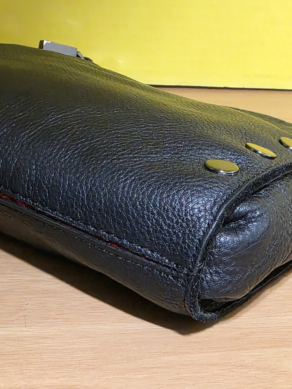 Hammitt MD Tony Black Leather Crossbody Bag - Picture 6 of 8